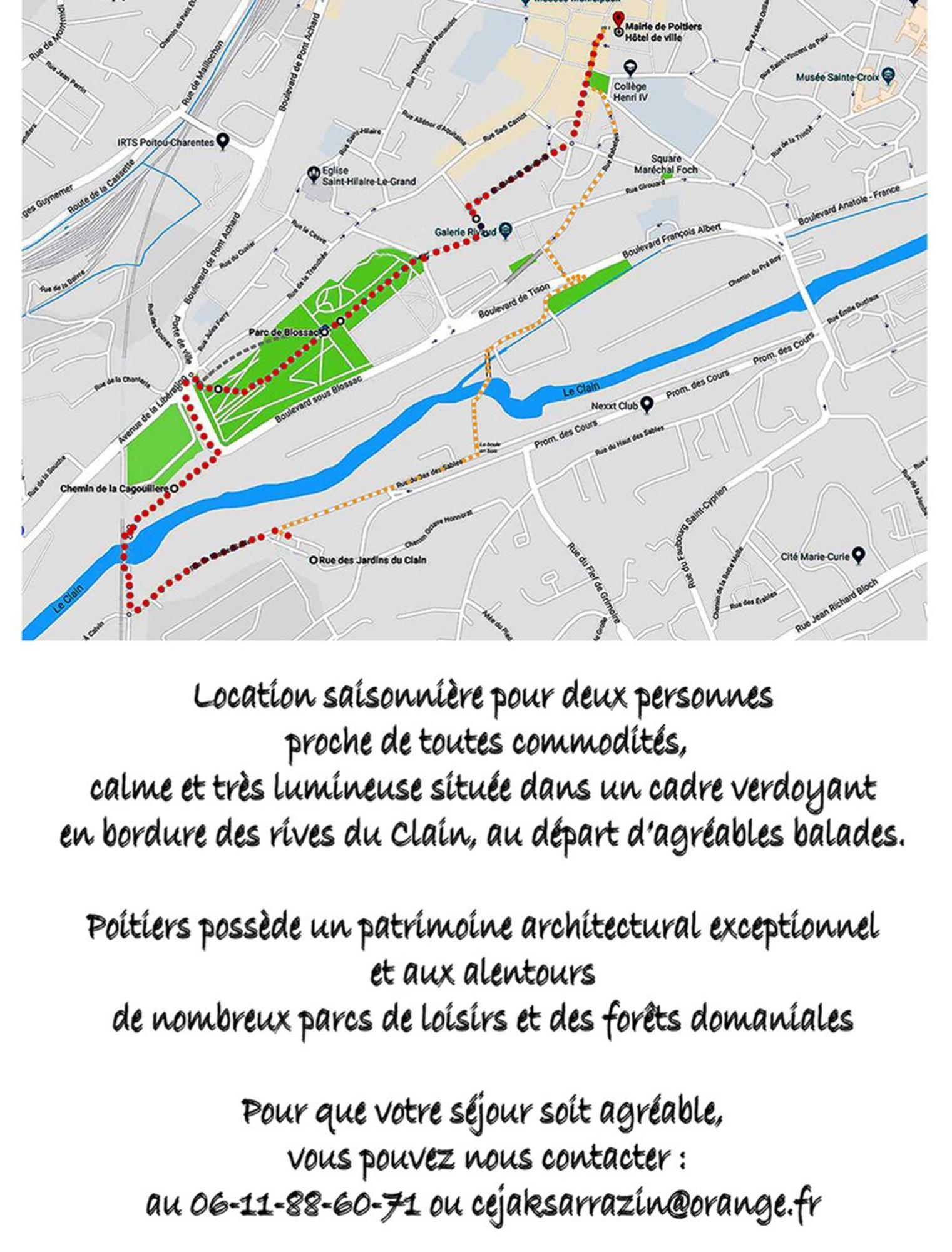 Les Jardins Du Clain Apartment *